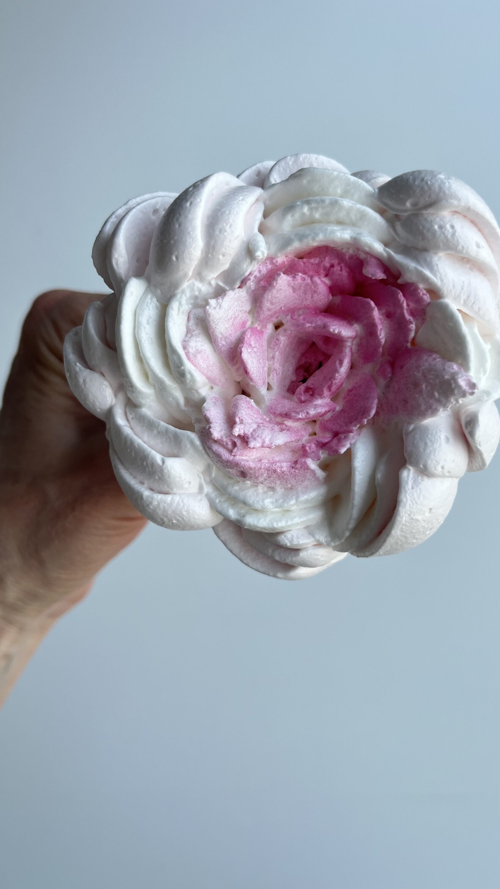 Handmade zefir flower — mosaic tile 8