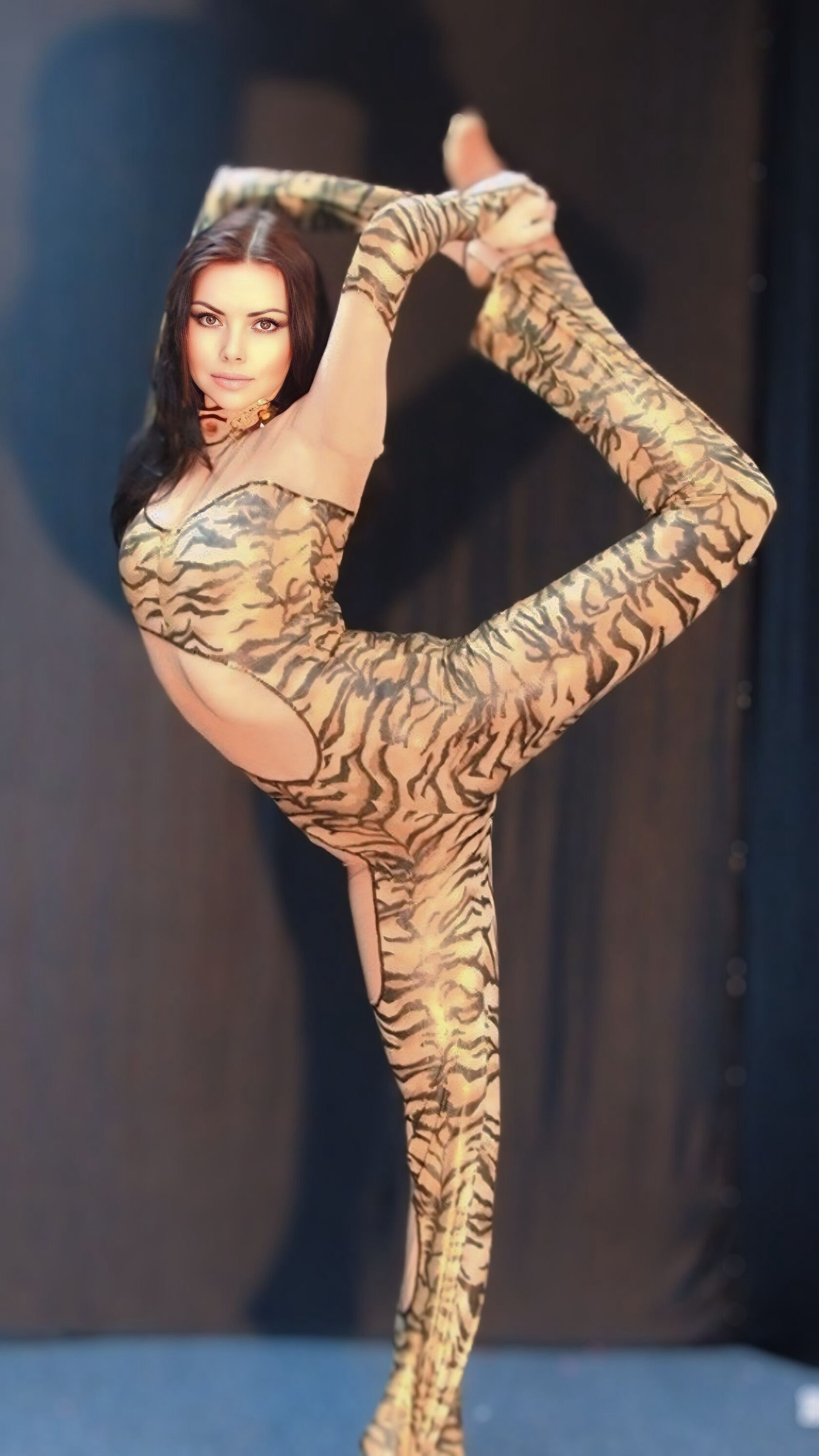 Natalia in her fitness years — personal trainer and dancer
